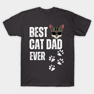 Best Cat Dad Ever T-Shirt